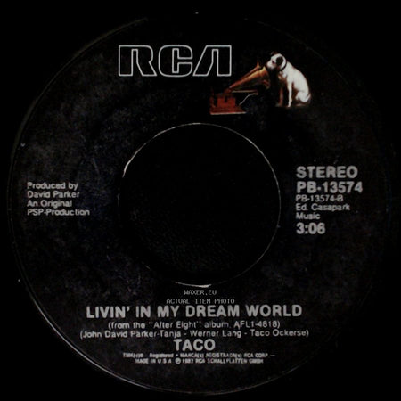Taco - Puttin' On The Ritz / Livin' In My Dream World side A
