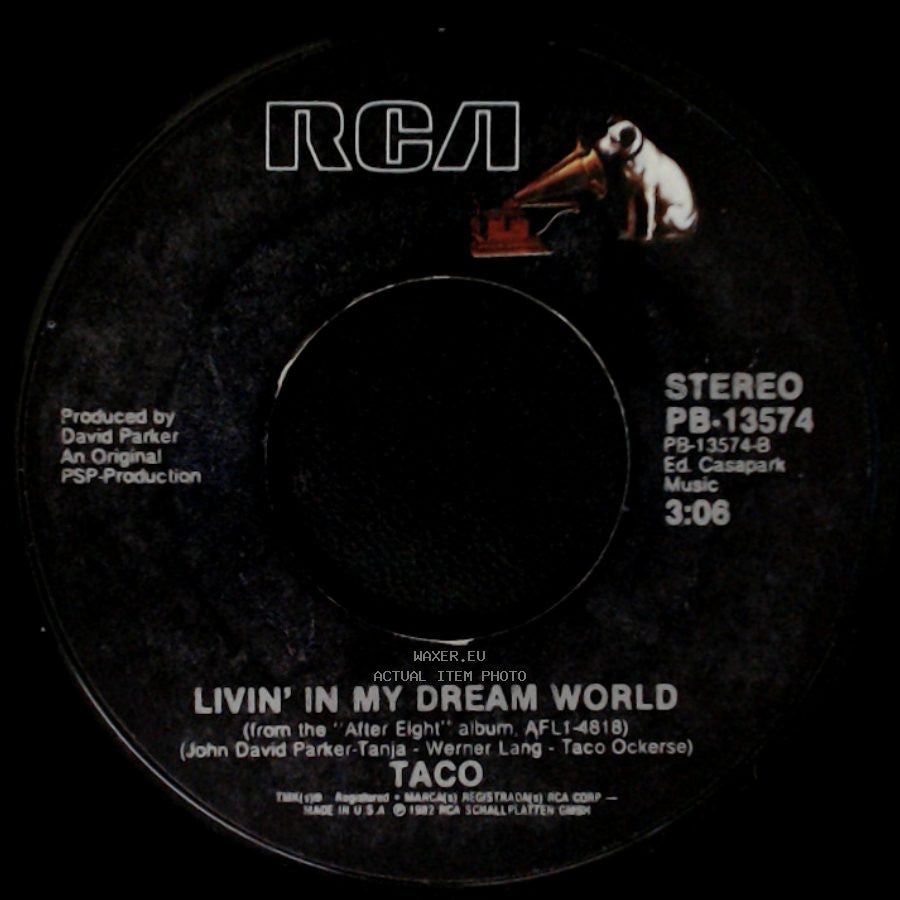 Taco - Puttin' On The Ritz / Livin' In My Dream World side A