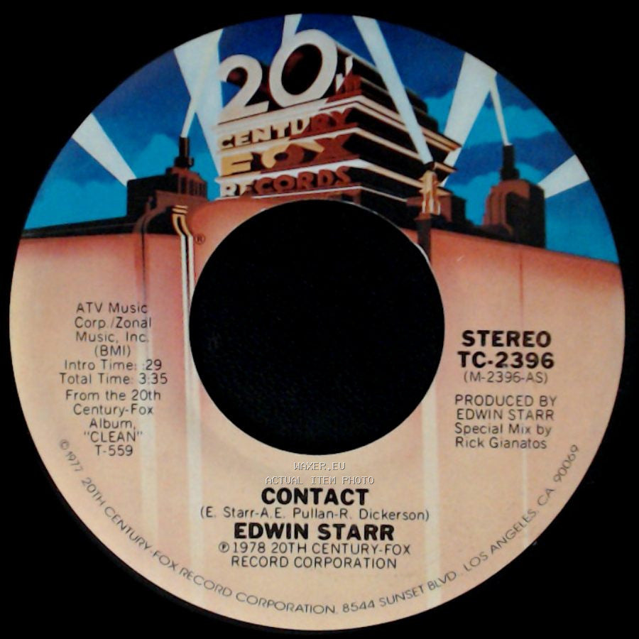 Edwin Starr - Contact / Don't Waste Your Time side A