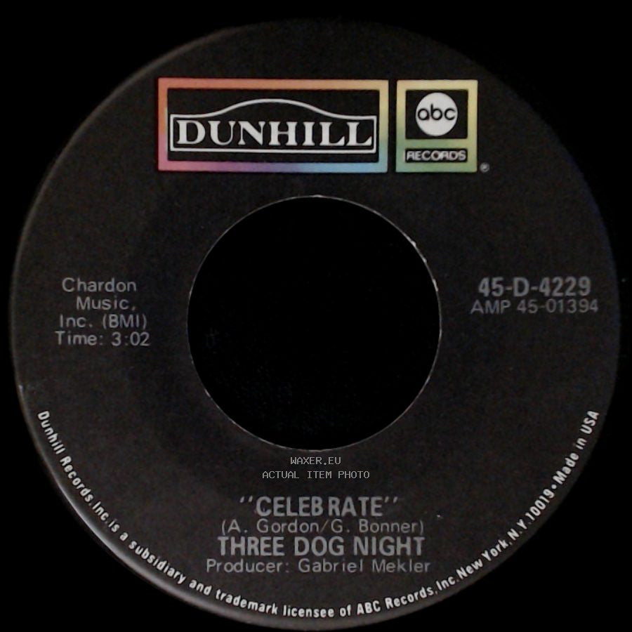 Three Dog Night - Celebrate / Feeling Alright side A