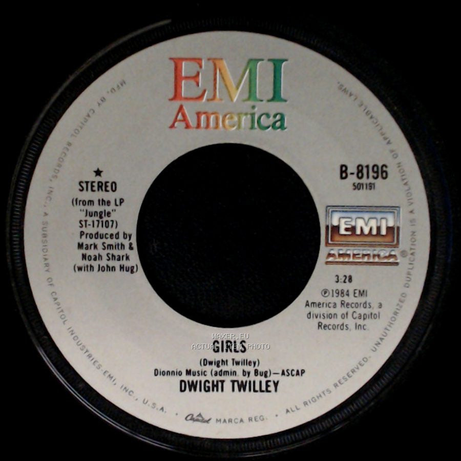 Dwight Twilley - Girls / To Get To You side A