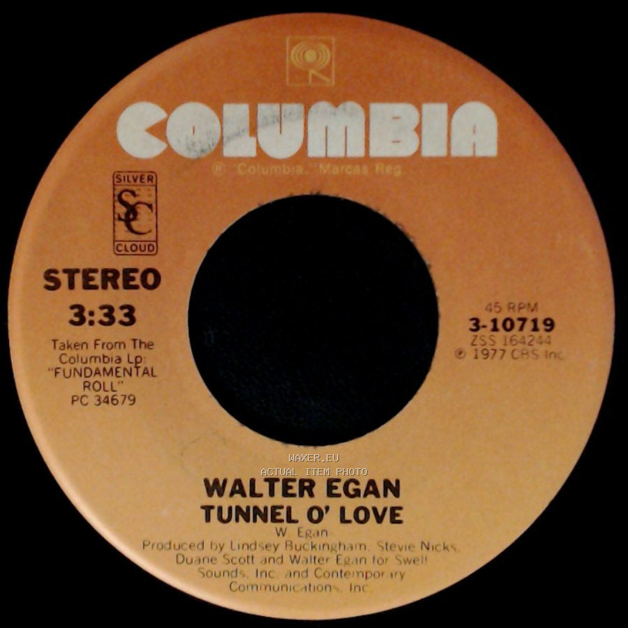 Walter Egan - Tunnel O' Love / Magnet And Steel side A