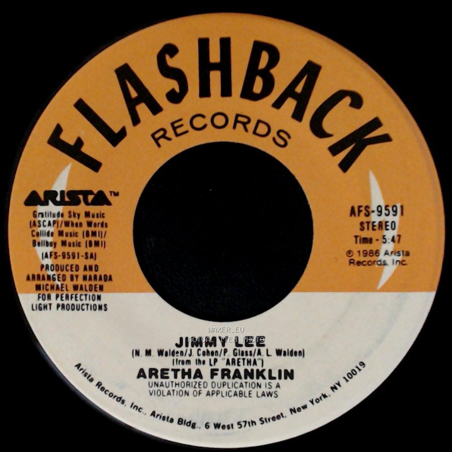 Aretha Franklin - Jimmy Lee / Jumpin' Jack Flash side A