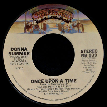 Donna Summer - Mac Arthur Park / Once Upon A Time side B