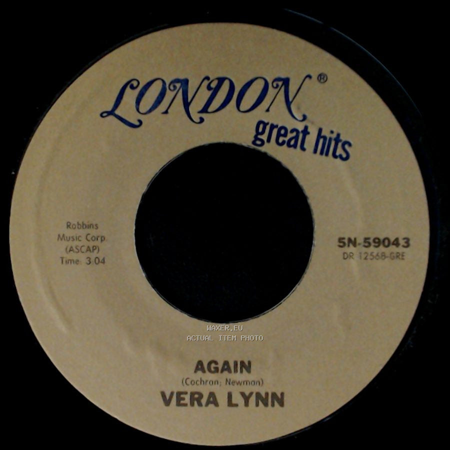 Vera Lynn - Auf Wiederseh'n Sweetheart / Again side B