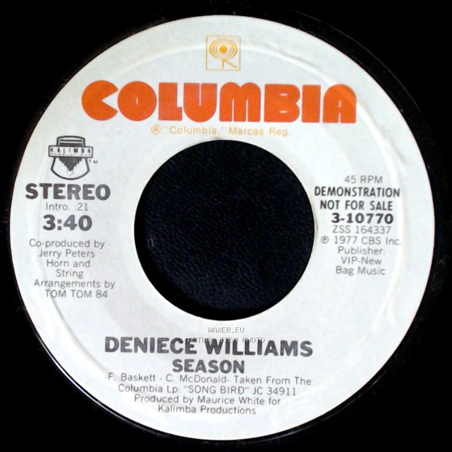 Deniece Williams - Season / Season side B