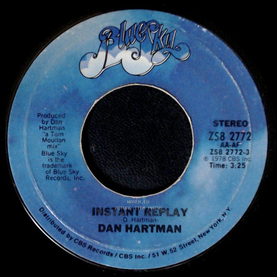Dan Hartman - Instant Replay (Replayed) / Instant Replay side B
