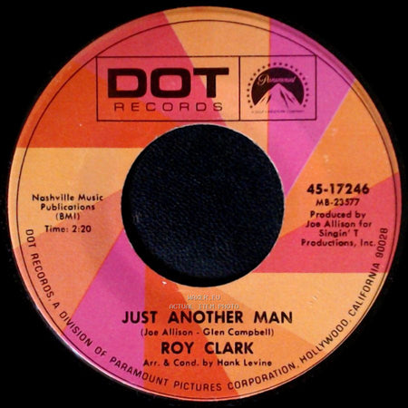 Roy Clark - Just Another Man / Yesterday, When I Was Young side A