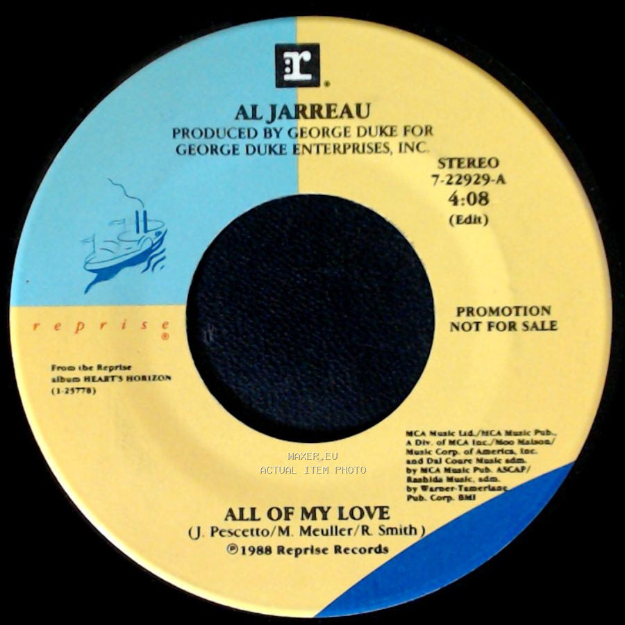 Al Jarreau - All Of My Love / All Of My Love side A