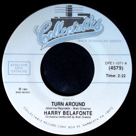 Harry Belafonte - Turn Around / Mary's Boy Child side A