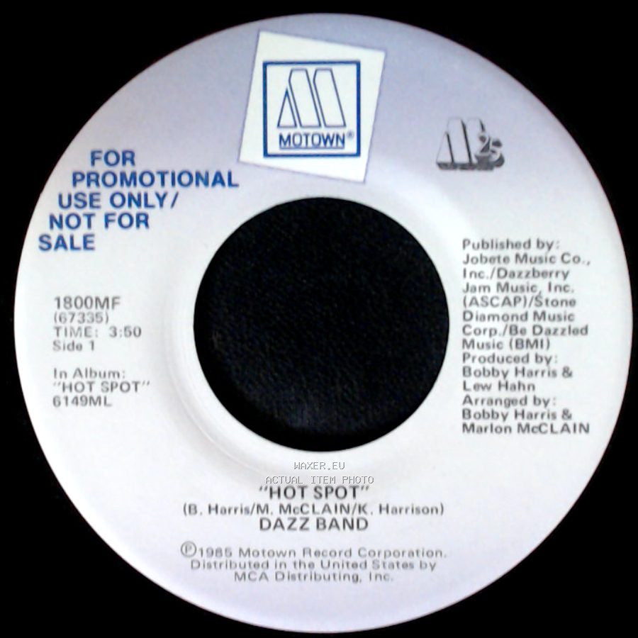 Dazz Band - Hot Spot / Hot Spot side A
