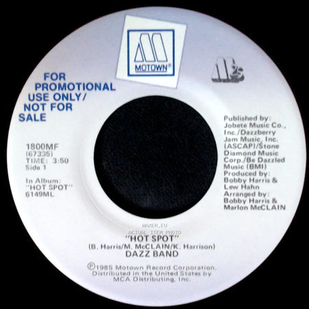 Dazz Band - Hot Spot / Hot Spot side A