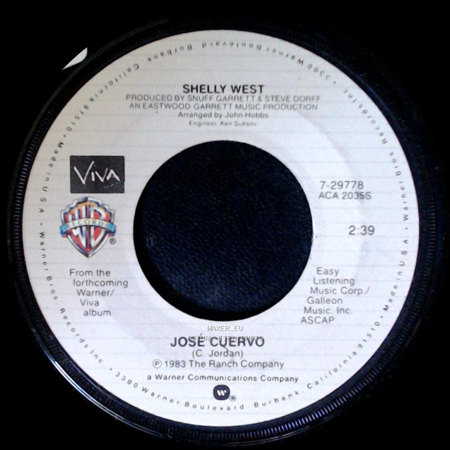 Shelly West - Jose Cuervo / Country Lullaby side A
