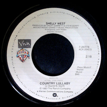 Shelly West - Jose Cuervo / Country Lullaby side B
