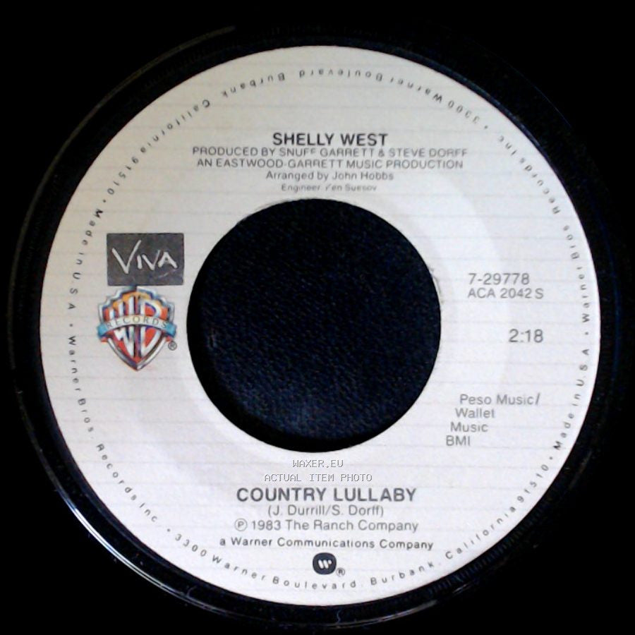 Shelly West - Jose Cuervo / Country Lullaby side B
