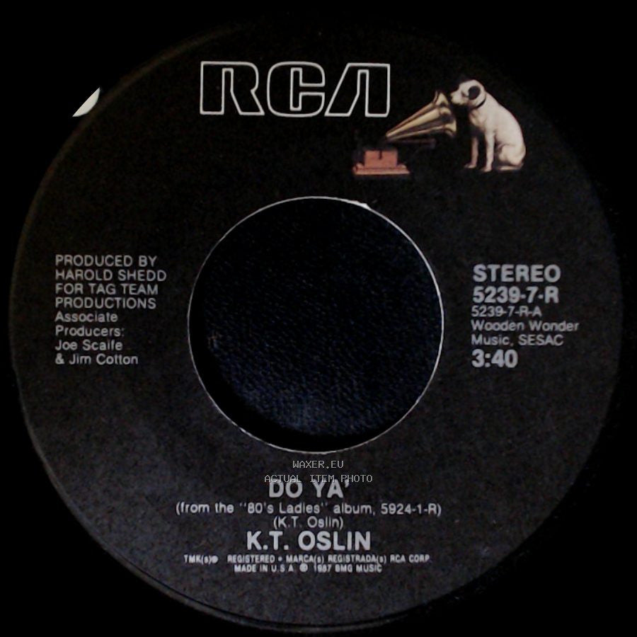 K.T. Oslin - Do Ya' / Lonely But Only For You side A