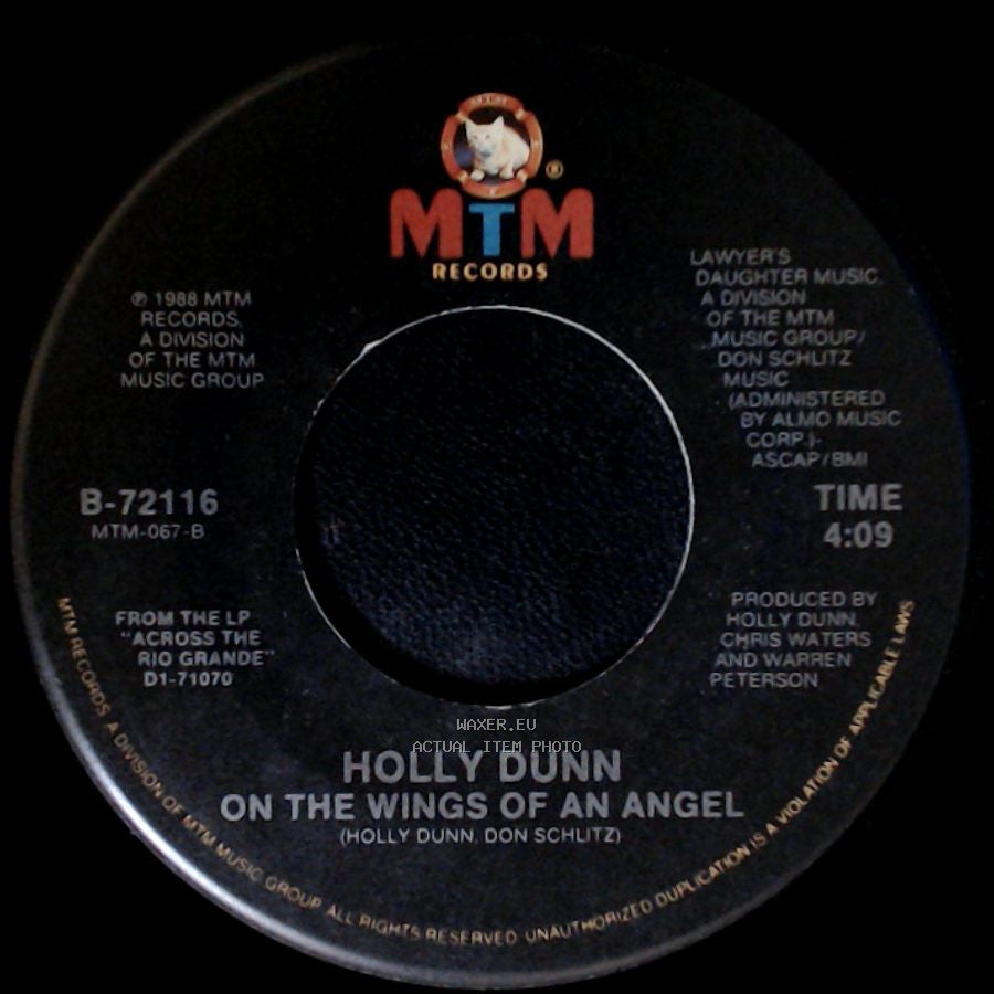Holly Dunn - (It's Always Gonna Be) Someday / On The Wings Of An Angel side B