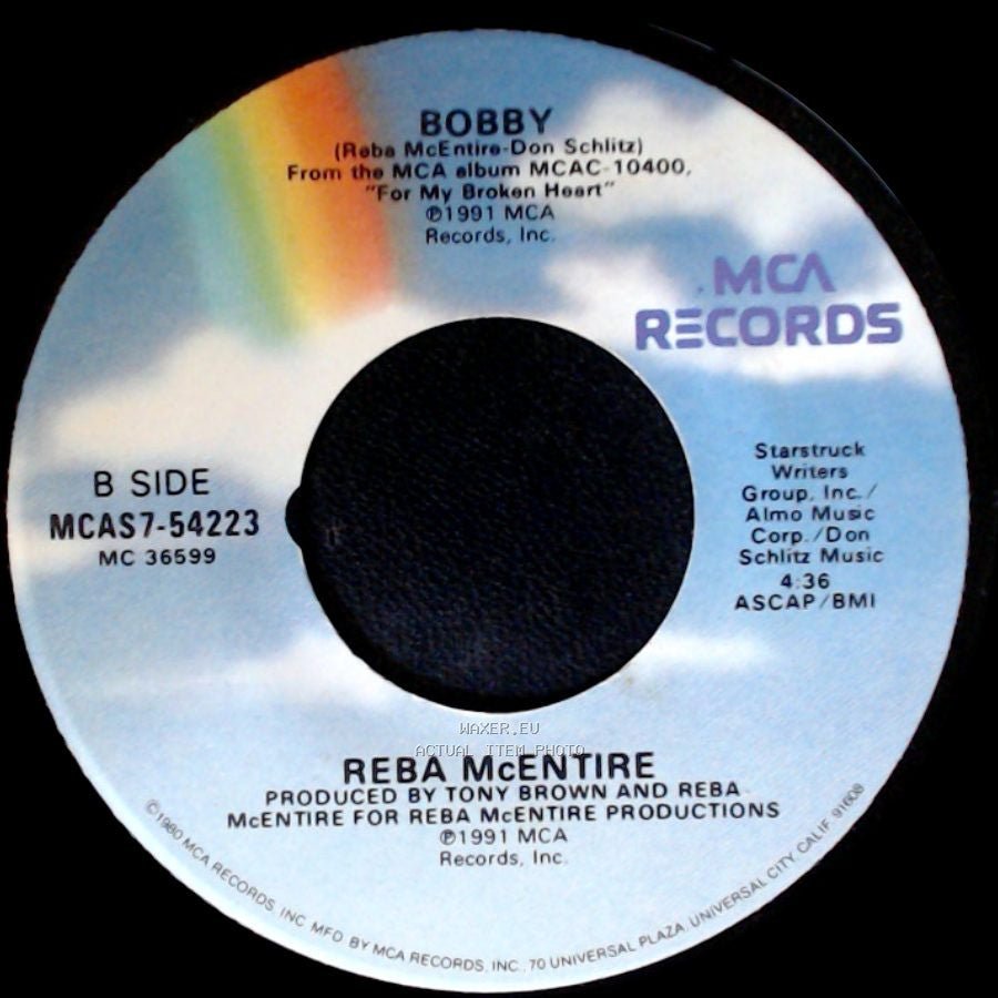 Reba Mcentire - For My Broken Heart / Bobby side B