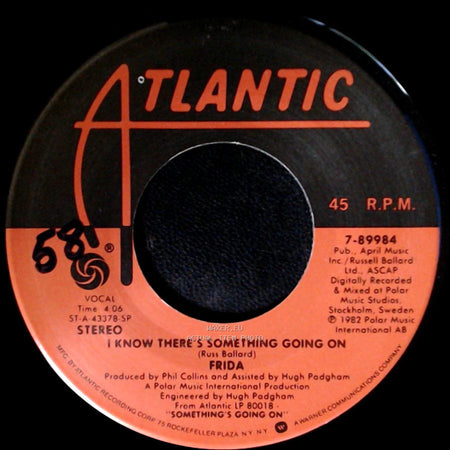 Frida - Threnody / I Know There's Something Going On side B