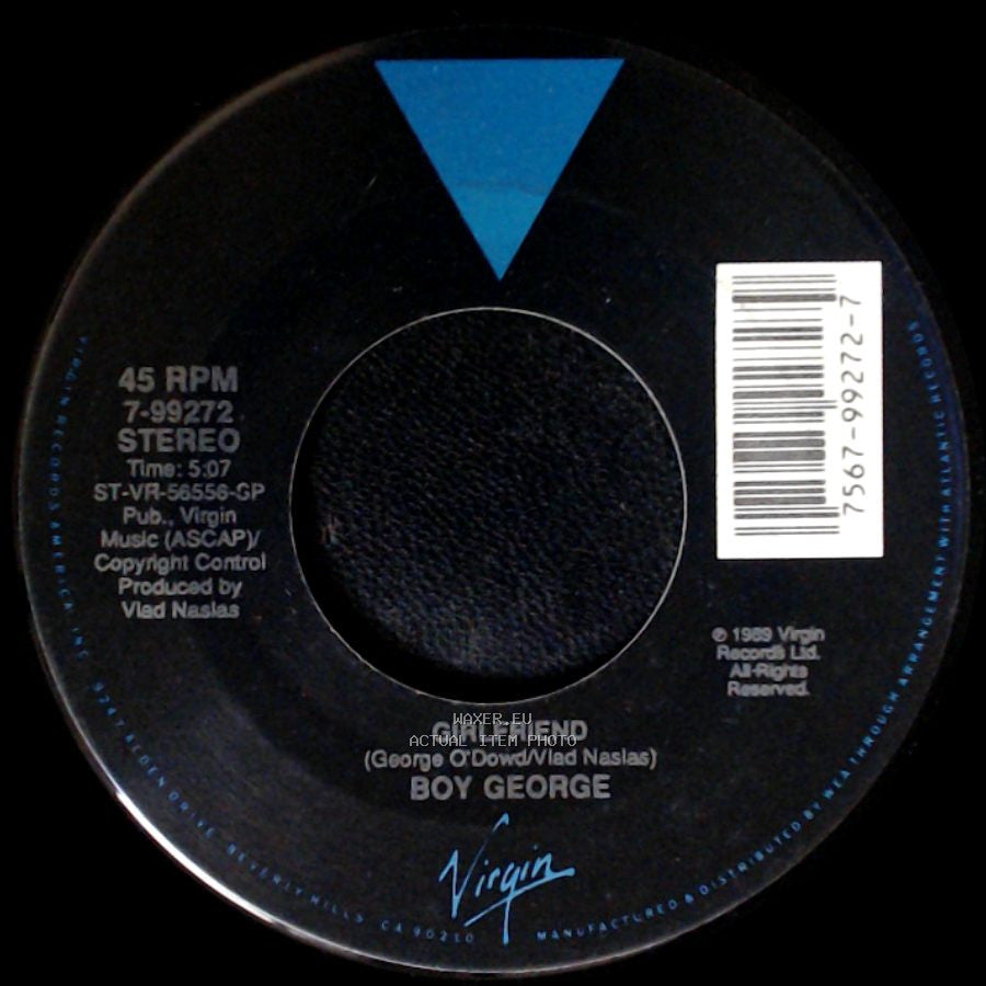 Boy George - Girlfriend / Don't Take My Mind On A Trip side B