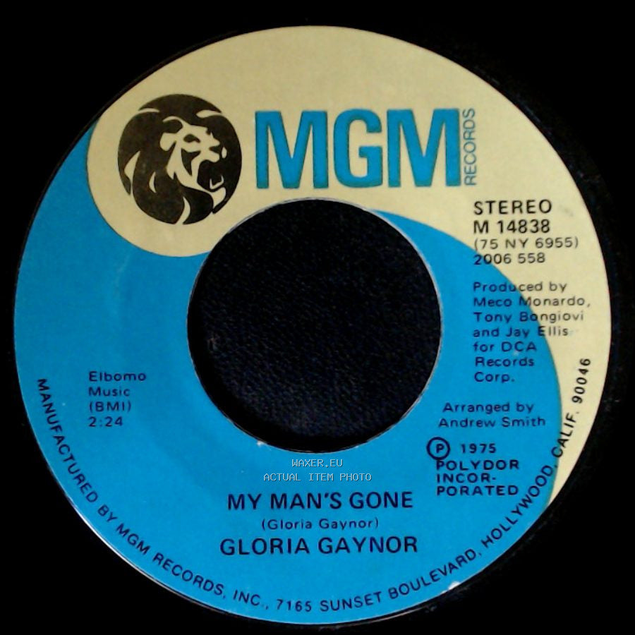 Gloria Gaynor - My Man's Gone / How High The Moon side A