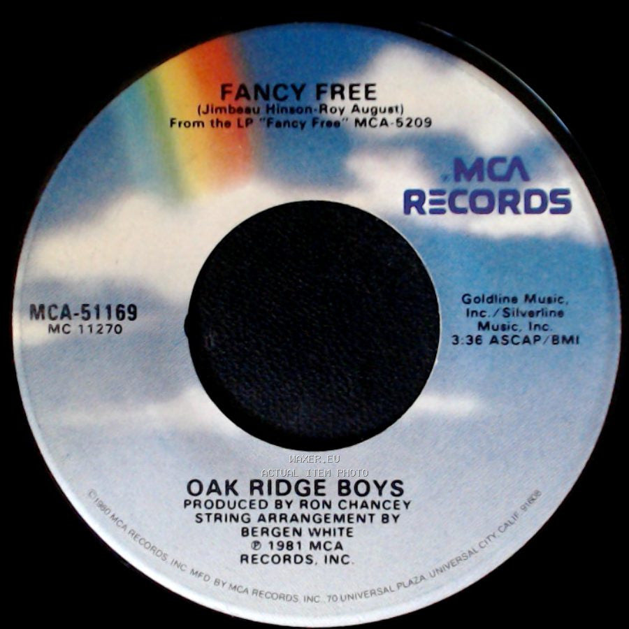 Oak Ridge Boys - How Long Has It Been / Fancy Free side A