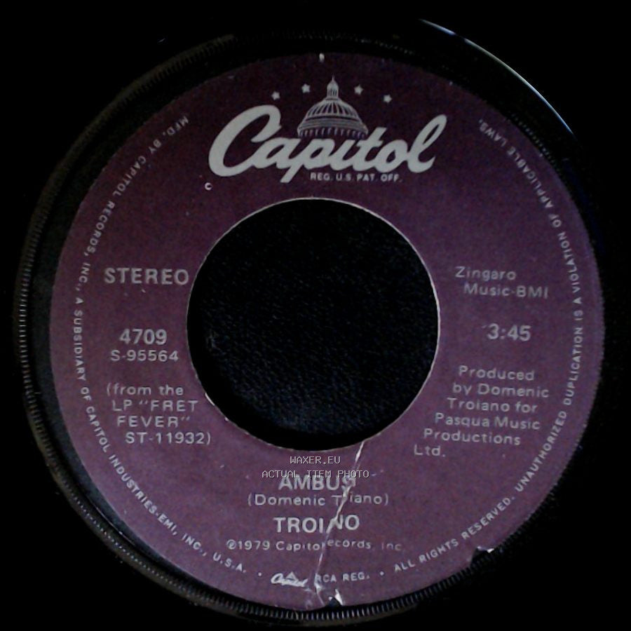 Troiano - We All Need Love / Ambush side B