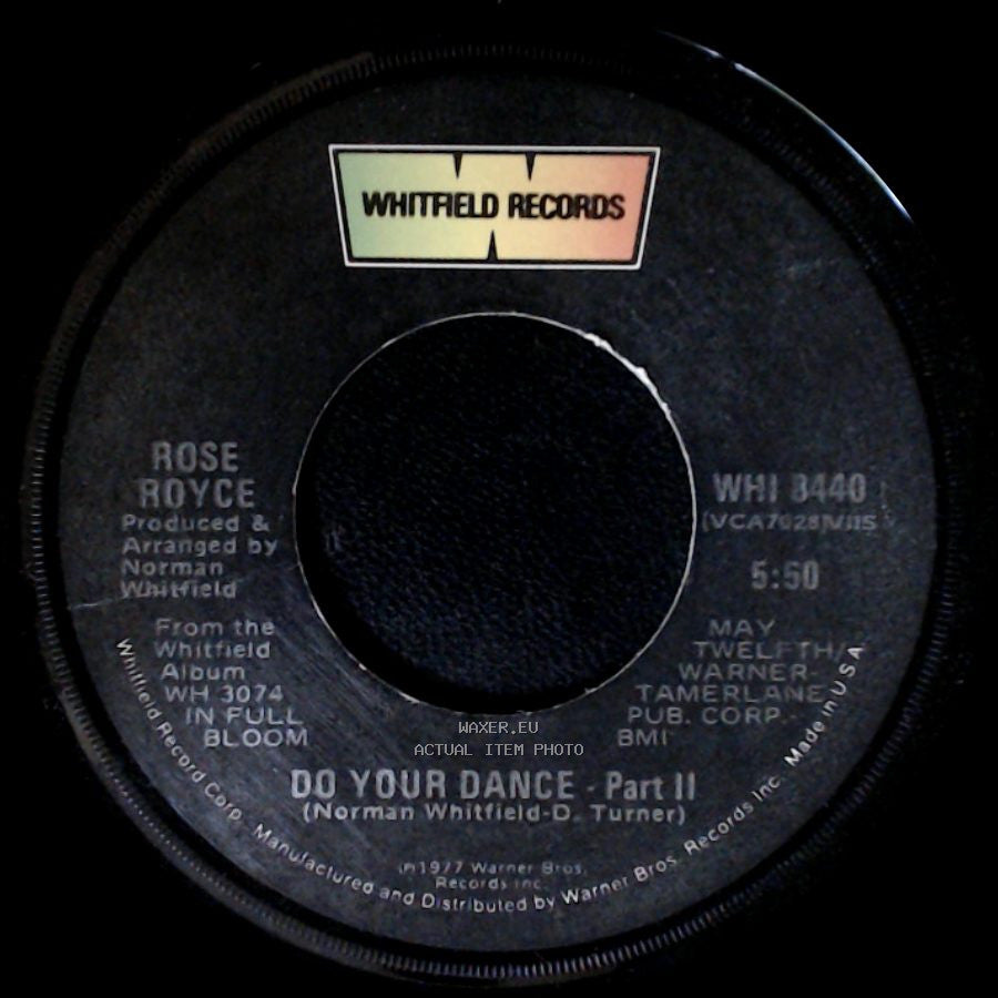 Rose Royce - Do Your Dance - Part I / Do Your Dance - Part Ii side B