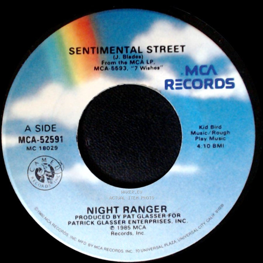Night Ranger - Sentimental Street / Night Machine side A