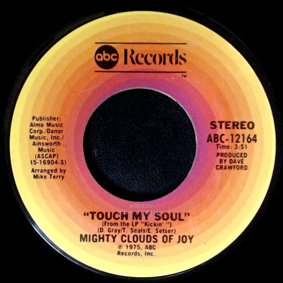 Mighty Clouds Of Joy - Mighty High / Touch My Soul side B