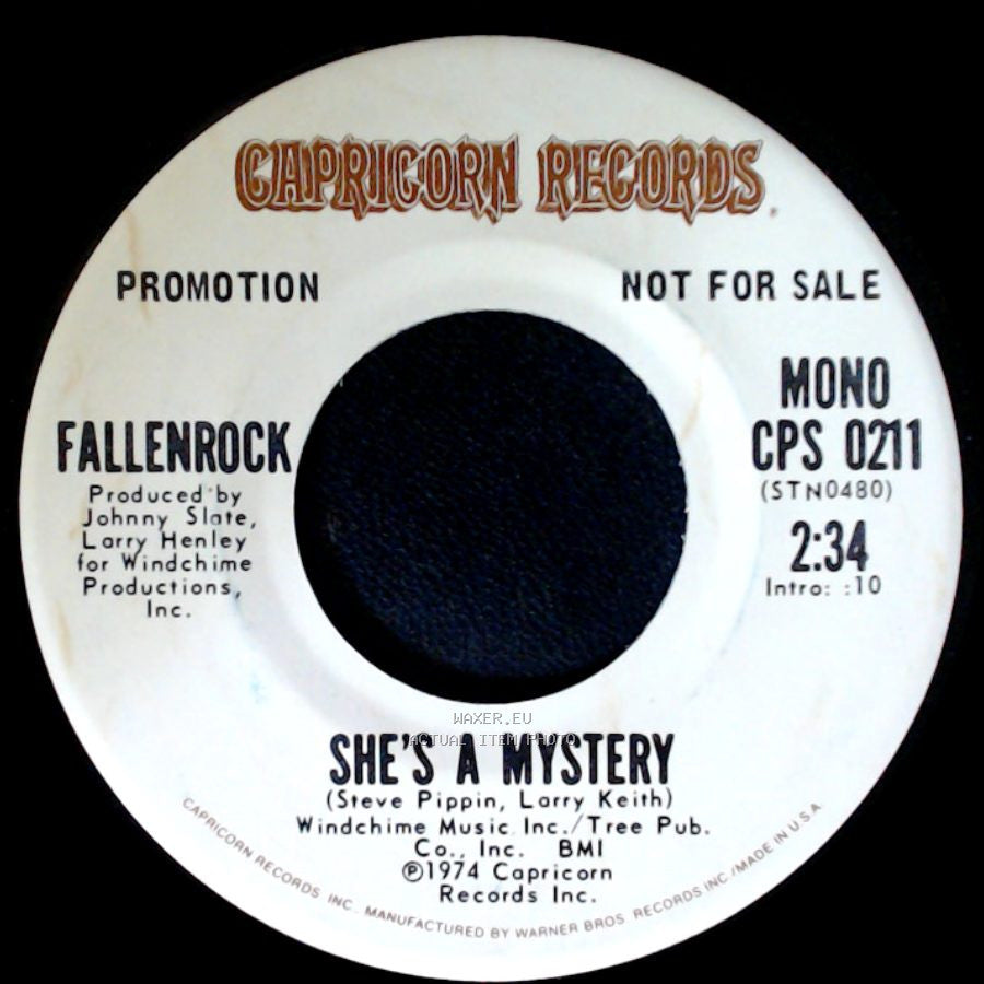 Fallenrock - She's A Mystery / She's A Mystery side B