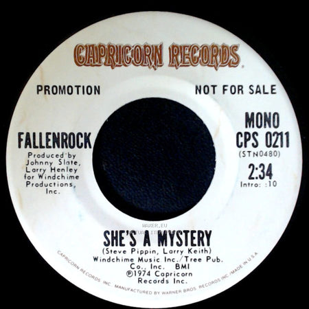 Fallenrock - She's A Mystery / She's A Mystery side B