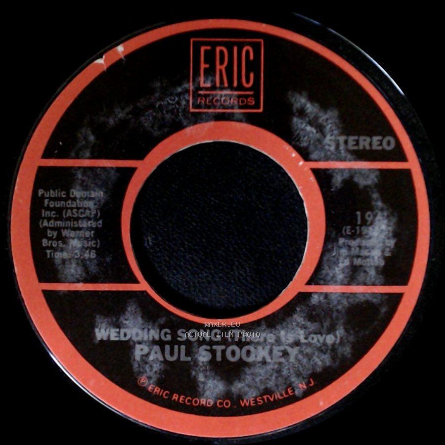 Paul Stookey / Paul Stockey - Sebastian / Wedding Song (There Is Love) side B
