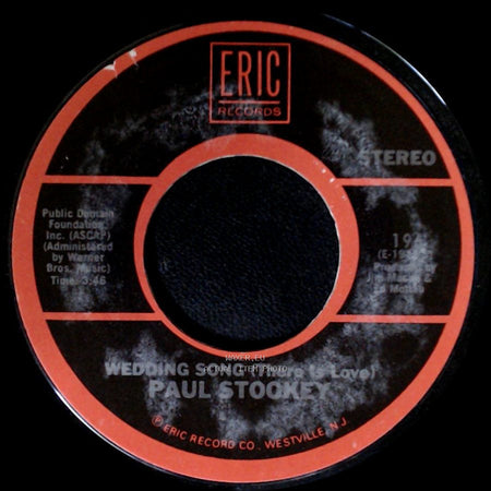 Paul Stookey / Paul Stockey - Sebastian / Wedding Song (There Is Love) side B