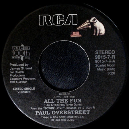 Paul Overstreet - Homemaker / All The Fun side B