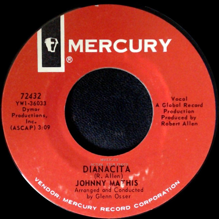 Johnny Mathis - Dianacita / Take The Time side A