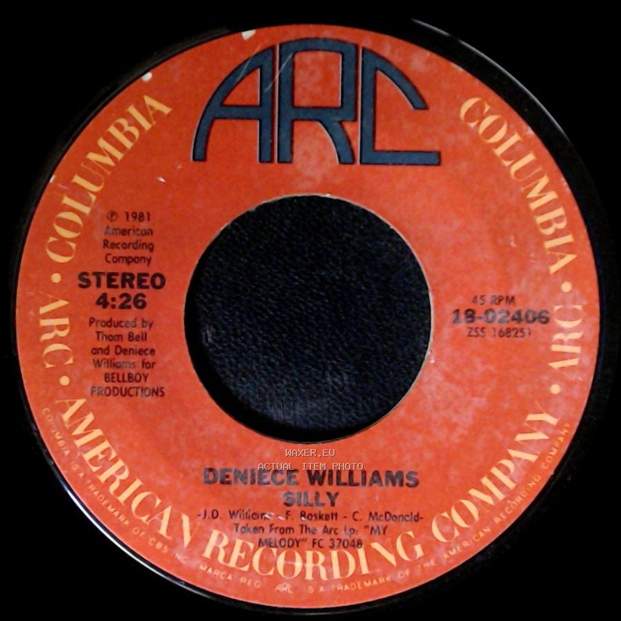 Deniece Williams - My Melody / Silly side B