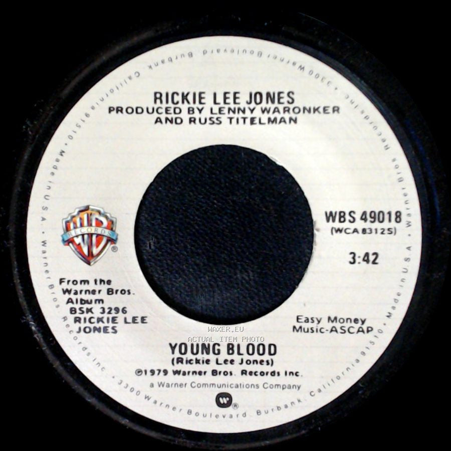 Rickie Lee Jones - Young Blood / Coolsville side A