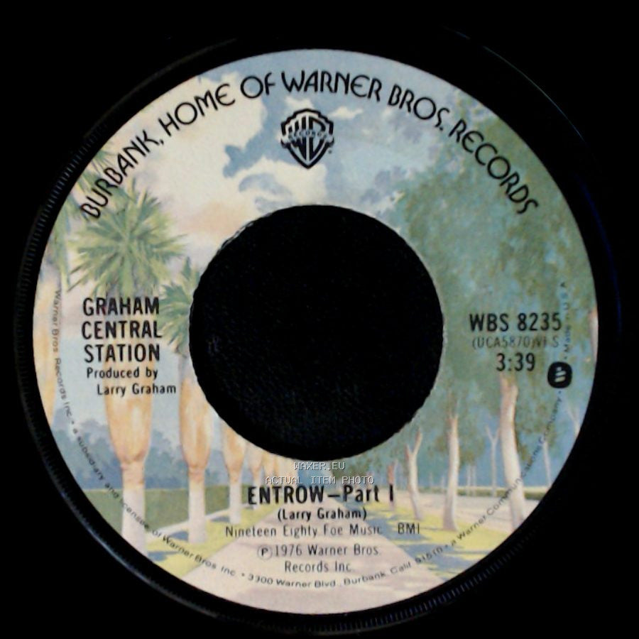 Graham Central Station - Entrow - Part I / Entrow - Part Ii side A