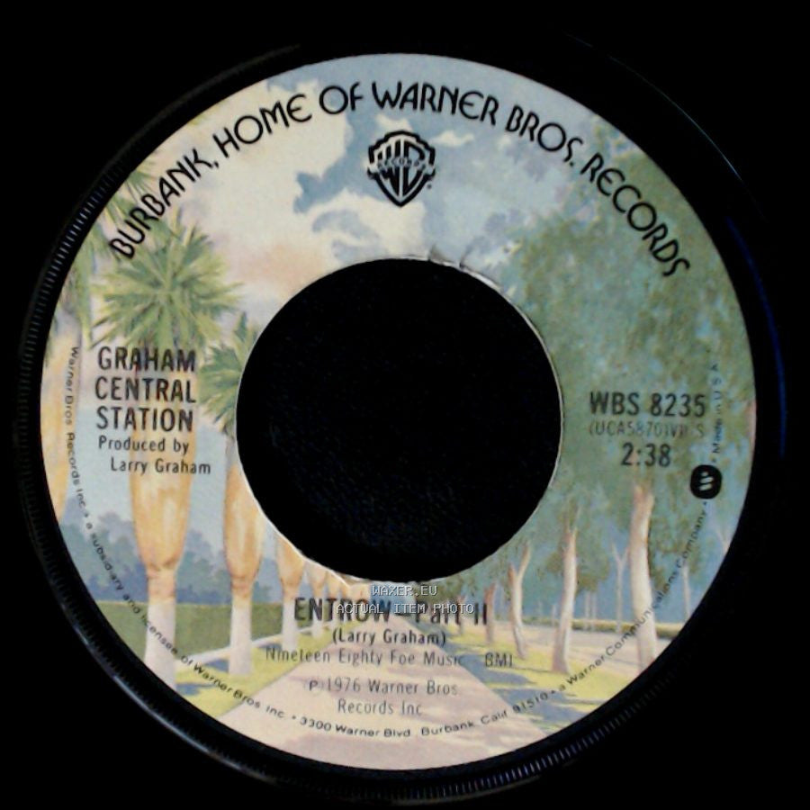 Graham Central Station - Entrow - Part I / Entrow - Part Ii side B