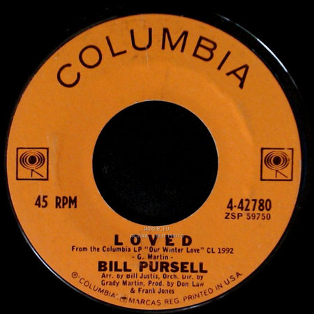 Bill Pursell - Loved / Stranger side A