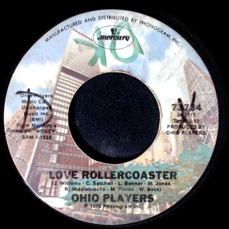 Ohio Players - Love Rollercoaster / It's All Over side A