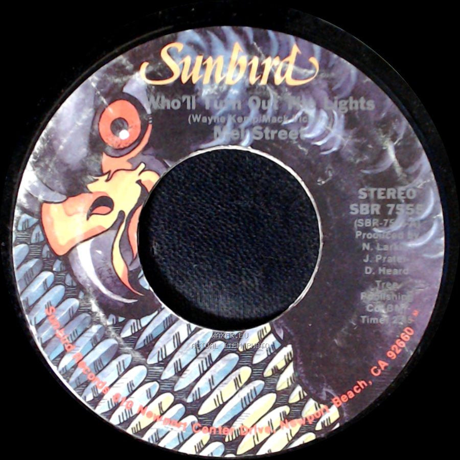 Mel Street - Last Affair (Earl Conley) / Who'll Turn Out The Lights side B