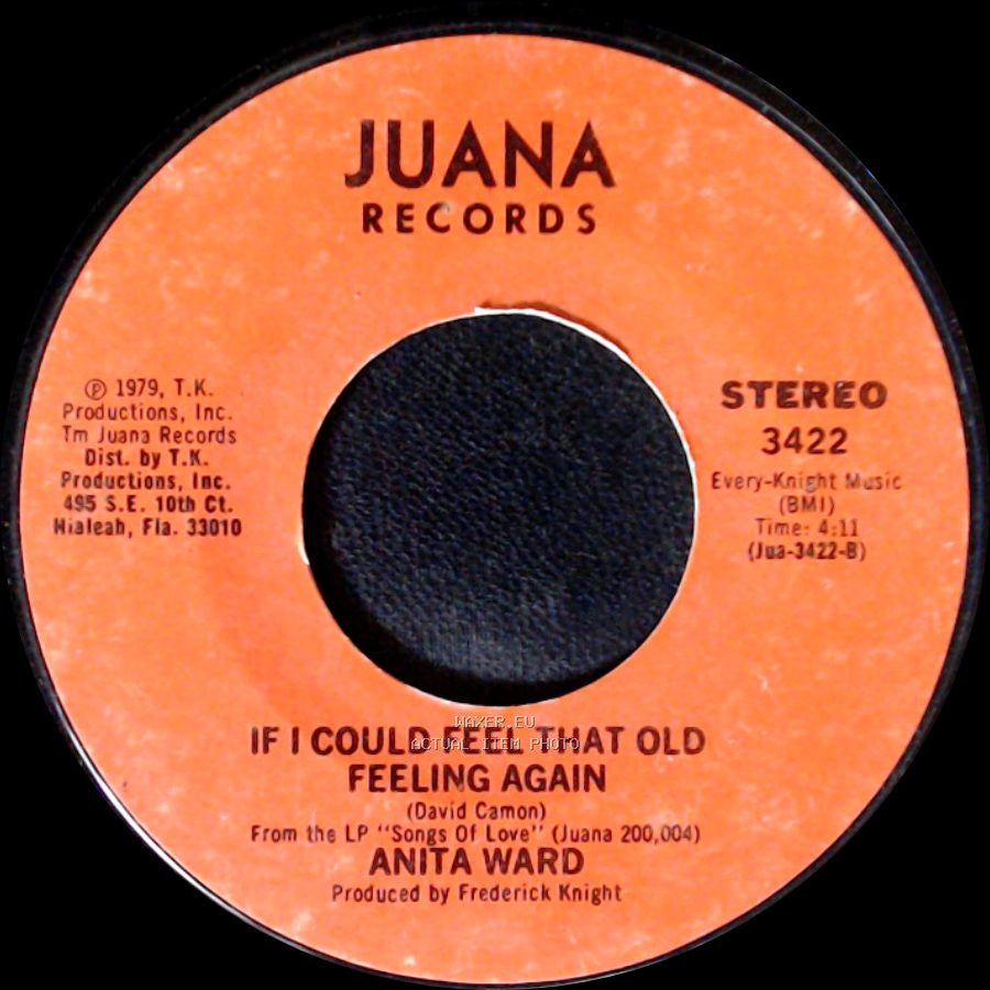 Anita Ward - If I Could Feel That Old Feeling Again / Ring My Bell side A