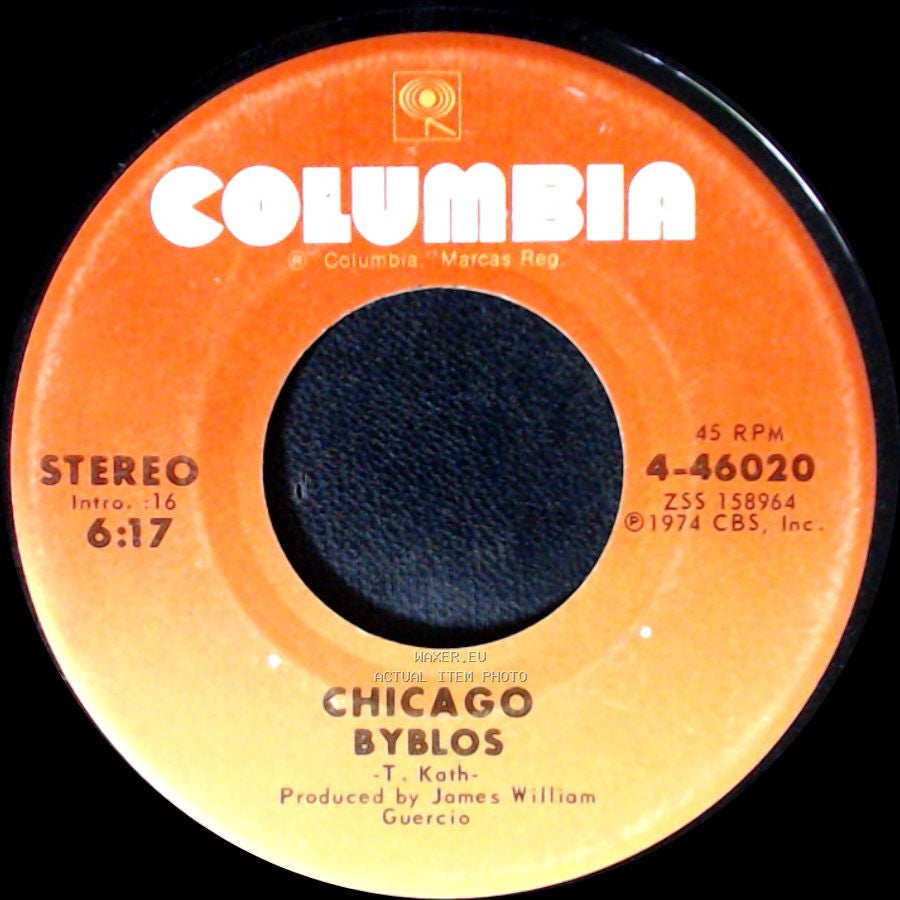 Chicago - Byblos / (I've Been) Searchin' So Long side A