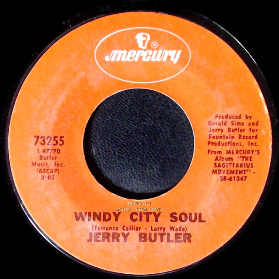 Jerry Butler And Brenda Lee Eager / Jerry Butler - Ain't Understanding Mellow / Windy City Soul side B