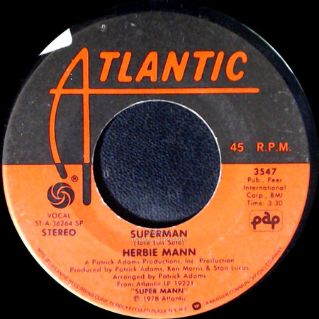 Herbie Mann - Etagui / Superman side B