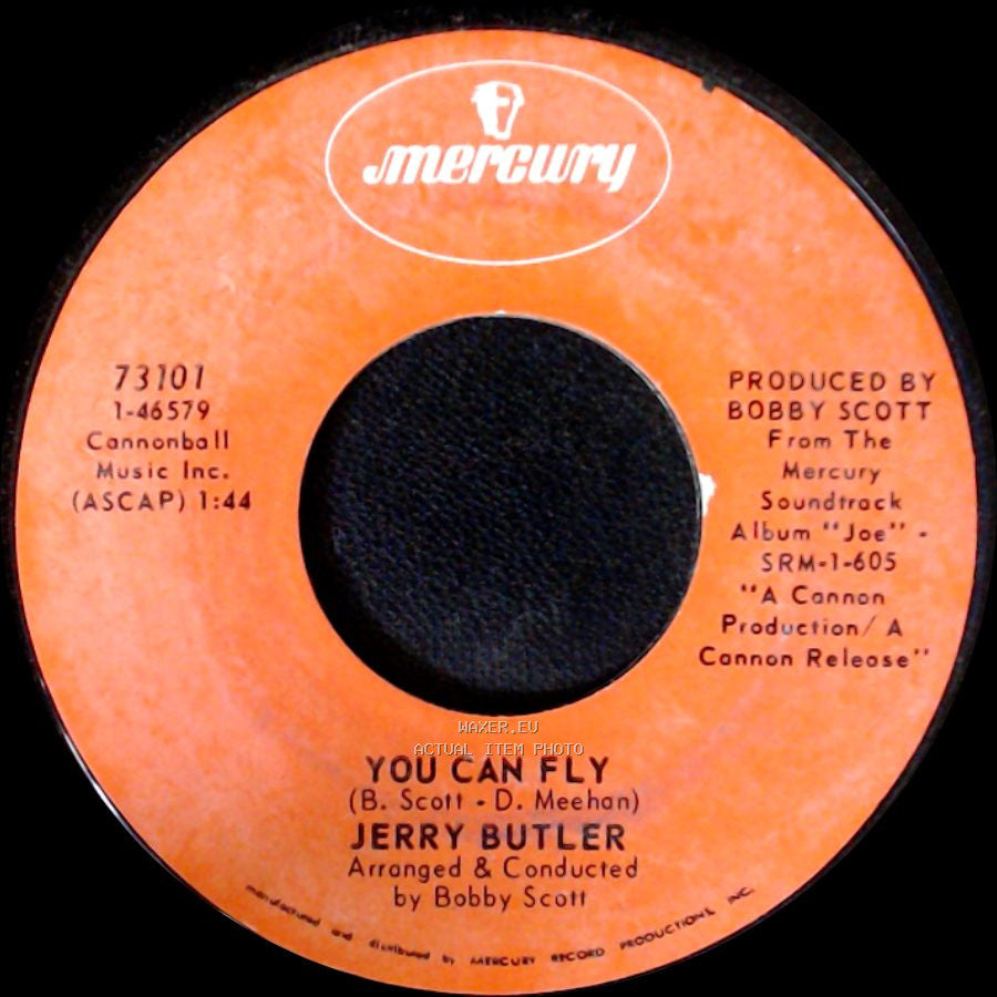 Jerry Butler - Where Are You Going / You Can Fly side B