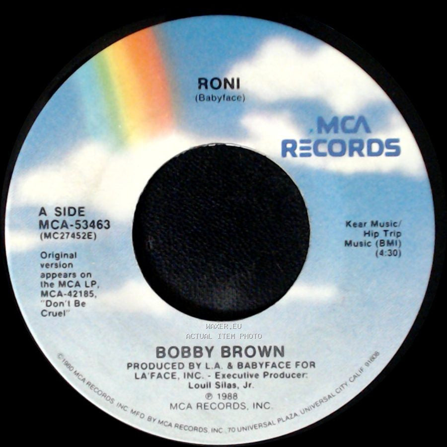 Bobby Brown - Roni / Roni (Instrumental) side A