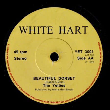 The Yetties - Freezy / Beautiful Dorset side B